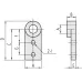 Fixture for Micrometer Head, Clamp Nut for 9,5mm Stem 303563 Mitutoyo