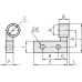Fixture for Micrometer Head, Clamp Nut for 9,5mm Stem 303565 Mitutoyo
