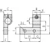 Fixture for Micrometer Head, Plain Stem for 9,5mm Stem 303566 Mitutoyo