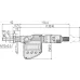 Digital Micrometer Head, IP65 0-25mm, Flat Spi., Clamp Nut, 12mm Stem 350-282-30 Mitutoyo