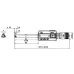 Digital 3-Point Internal Micrometer 12-16mm, IP65, TIN 468-164 Mitutoyo