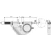 Snap Meter for Mass-Produced Parts 0-25mm, for Indicators with 8mm Stem 523-141 Mitutoyo