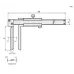 Vernier Knife-Edge Caliper 10-200mm, 0,05mm, Metric 536-142 Mitutoyo