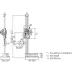 Цифровий висотомір ABS Inch/Metric, 0-24