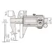 Цифровой штангенциркуль из ABS (тонкий тип), 0–150 мм, IP67 573-622-20 Mitutoyo