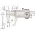 Цифровой штангенциркуль из ABS (точечный тип) 0–150 мм, IP67 573-626-20 Mitutoyo