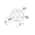 Cube M6 f. right-angled direction change CMM fixtures, eco-fixplus series K550521-10 Mitutoyo