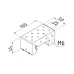 Slider element CMM fixtures, multiflex-profile series K550957-10 Mitutoyo