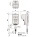 Индикатор цифровой ID-B, IP66 5мм, 0,001мм 543-585 Mitutoyo