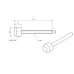 Pressure spindle M4, L = 28,0  mm CMM fixtures, eco-fixplus series K550013-10 Mitutoyo