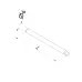Receiver pin stepped, L=100 mm opti-fix series K550303 Mitutoyo