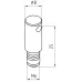 Connector with 8 mm fitting bore. CMM fixtures, eco-fixplus series K550335-10 Mitutoyo
