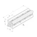 multiflex-profile 200mm CMM fixtures, multiflex-profile series K551107 Mitutoyo