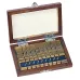 Gauge Block Set, Metric, Ins. Cert., ISO 9 Blocks, Grade 1, Steel 516-983-10 Mitutoyo Gauge Block Set, Metric, Ins. Cert., ISO 9 Blocks, Grade 1, Steel 516-983-10 Mitutoyo