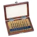 Gauge Block Set, Metric, Ins. Cert., ISO 9 Blocks, Grade 2, Steel 516-992-10 Mitutoyo Gauge Block Set, Metric, Ins. Cert., ISO 9 Blocks, Grade 2, Steel 516-992-10 Mitutoyo